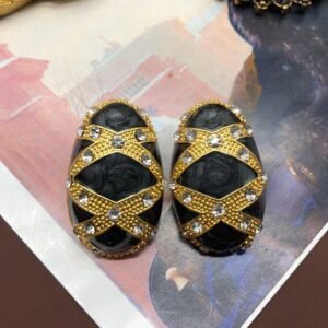 Aretes Ovalados Vintage