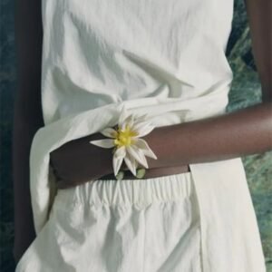 Pulsera de flor grande