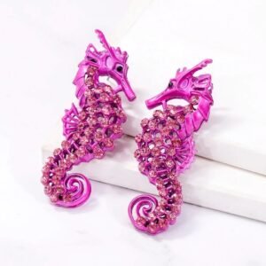 Aretes de caballitos de mar