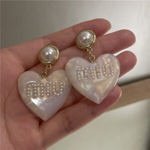 Aretes de corazon