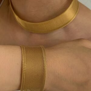 Conjunto Choker y brazalete