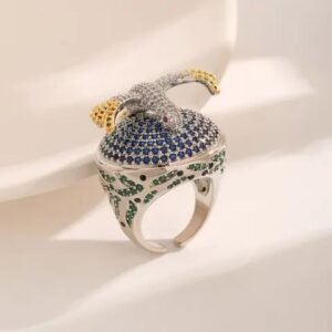 Anillo grueso de pajaro