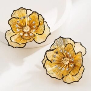 Aretes medianosde flor