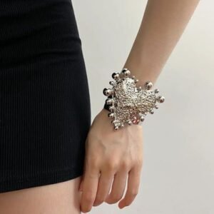 Brazalete de corazon grande